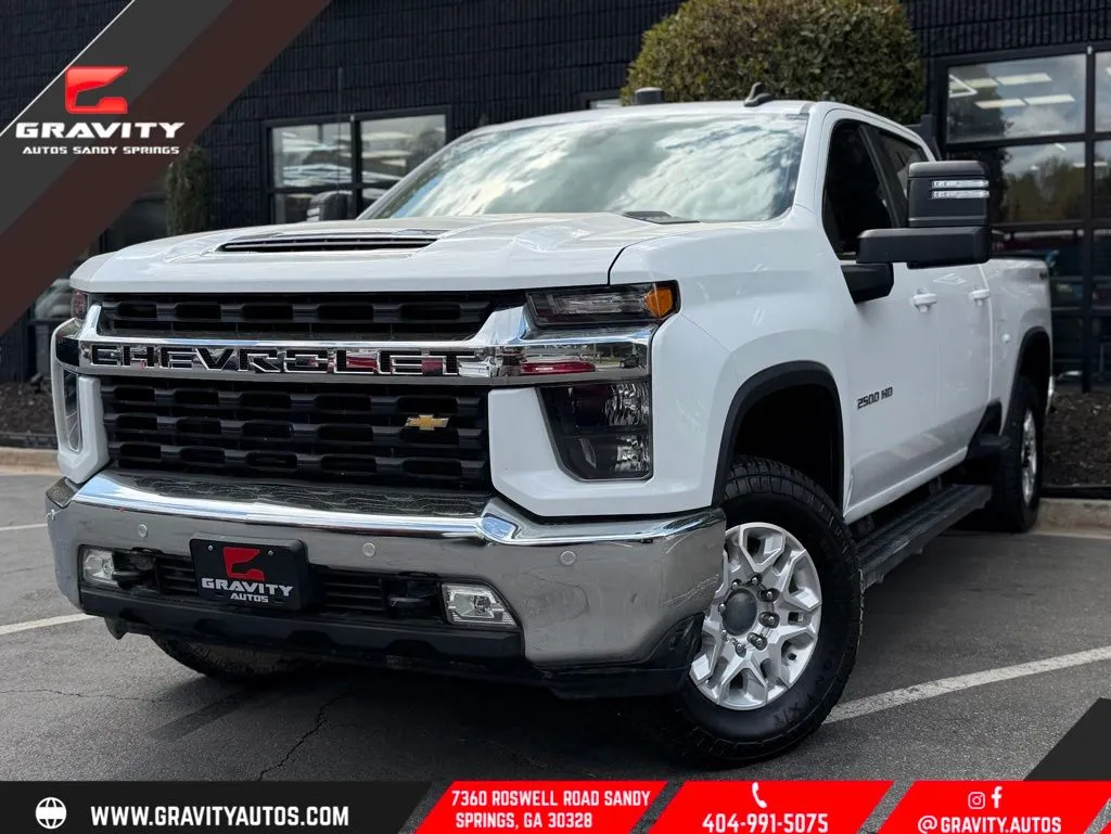 White 2023 Chevrolet Silverado 2500HD LT for sale in Sandy Springs, GA