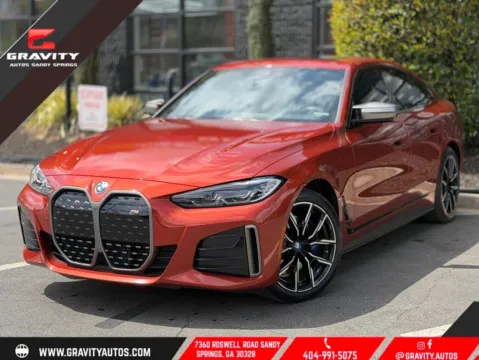 Orange 2023 BMW i4 M50 for sale in Sandy Springs, GA