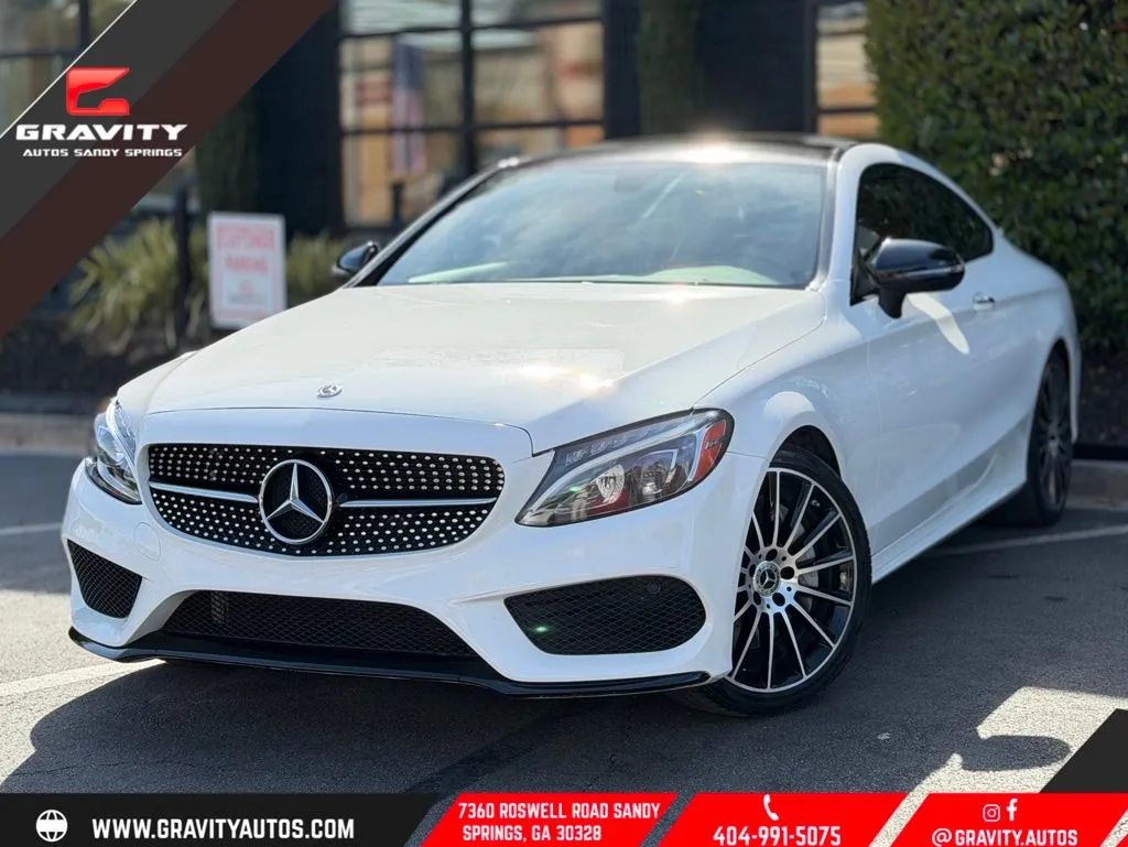 Black 2018 Mercedes-Benz C-Class C 300 for sale in Sandy Springs, GA