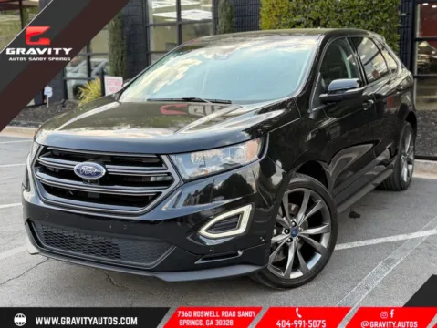 Black 2016 Ford Edge Sport for sale in Sandy Springs, GA