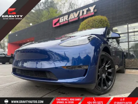Blue 2024 Tesla Model Y Long Range for sale in Sandy Springs, GA