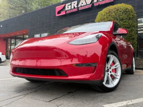 Photos of 2020 Tesla Model Y Long Range for sale in Sandy Springs, GA at Gravity Autos Sandy Springs