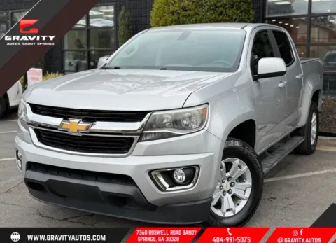 Silver 2018 Chevrolet Colorado LT for sale in Sandy Springs, GA