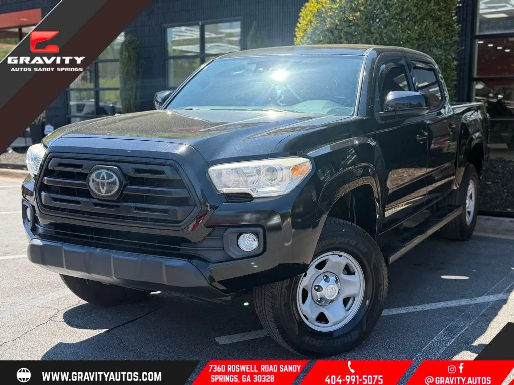 Black 2018 Toyota Tacoma SR for sale in Sandy Springs, GA