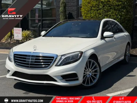 Yellow 2016 Mercedes-Benz S-Class S 550 for sale in Sandy Springs, GA