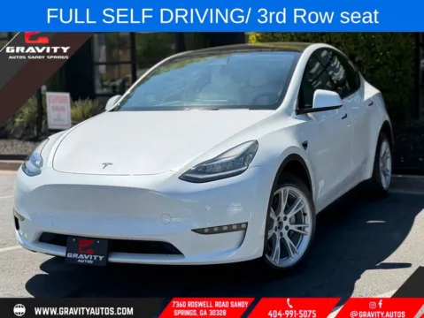White 2022 Tesla Model Y Long Range for sale in Sandy Springs, GA