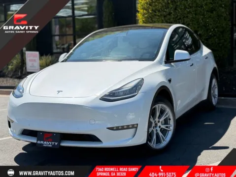 White 2022 Tesla Model Y Long Range for sale in Sandy Springs, GA