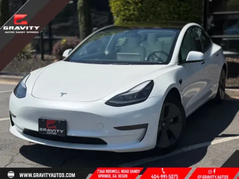 White 2023 Tesla Model 3 for sale in Sandy Springs, GA