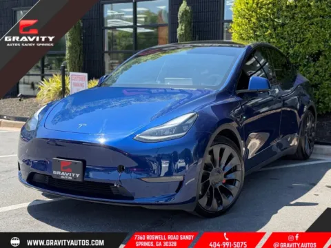 Blue 2023 Tesla Model Y Performance for sale in Sandy Springs, GA