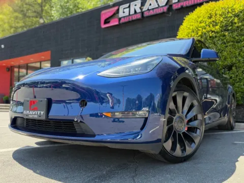 Photos of 2023 Tesla Model Y Performance for sale in Sandy Springs, GA at Gravity Autos Sandy Springs