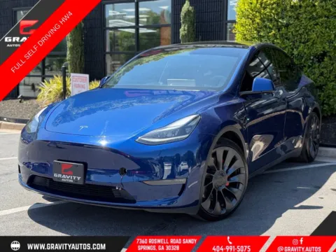 Blue 2023 Tesla Model Y Performance for sale in Sandy Springs, GA