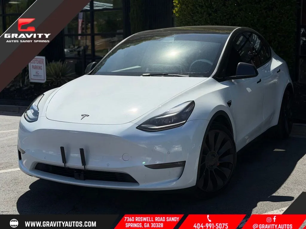 Blue 2023 Tesla Model Y Performance for sale in Sandy Springs, GA
