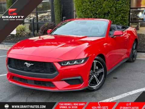 Red 2024 Ford Mustang EcoBoost Premium for sale in Sandy Springs, GA