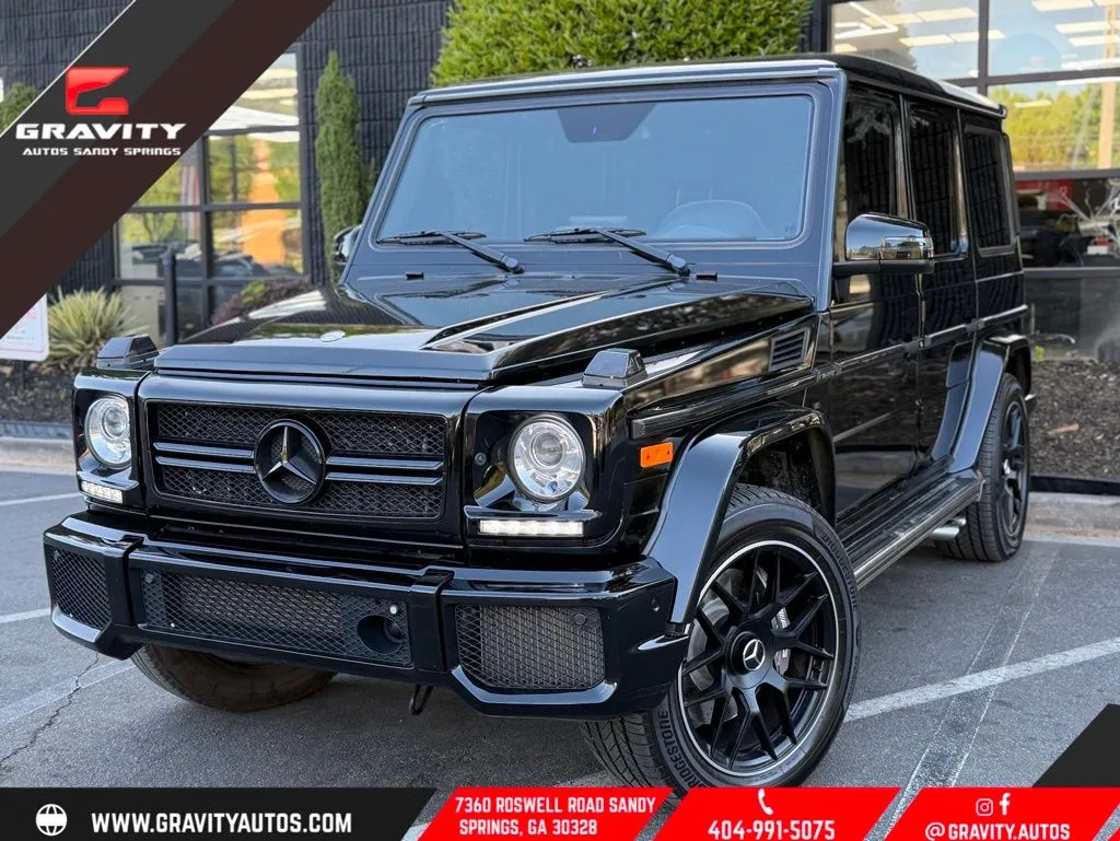 Yellow 2017 Mercedes-Benz G-Class G 63 AMG for sale in Sandy Springs, GA