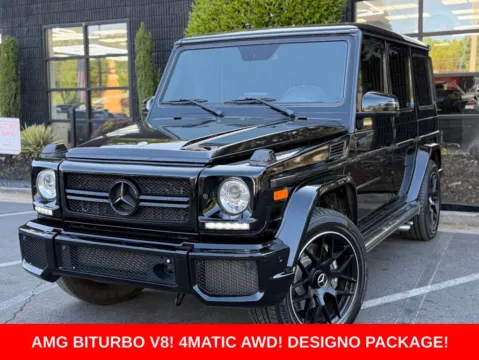 Yellow 2017 Mercedes-Benz G-Class G 63 AMG for sale in Sandy Springs, GA