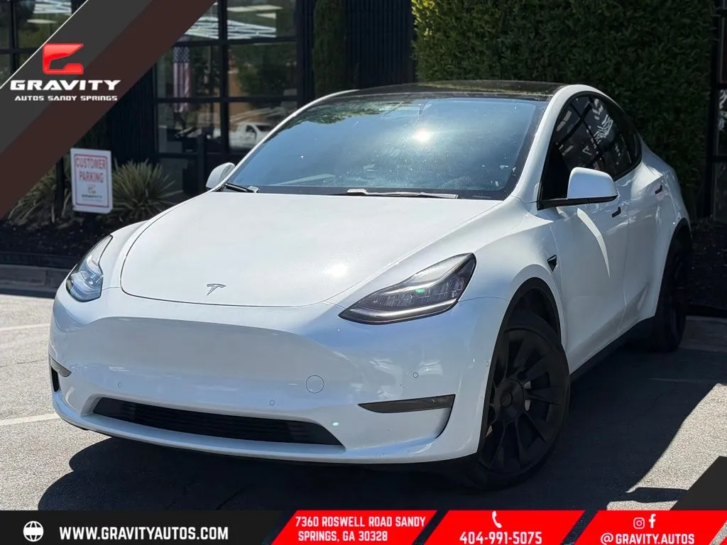 White 2021 Tesla Model Y Long Range for sale in Sandy Springs, GA