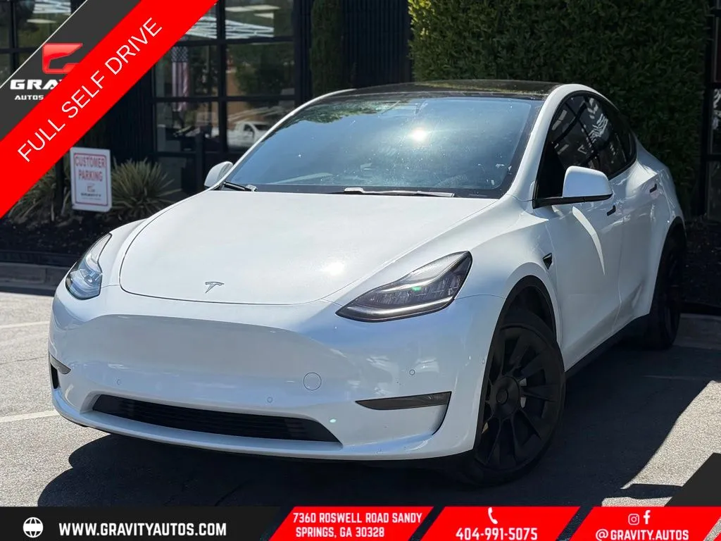 White 2021 Tesla Model Y Long Range for sale in Sandy Springs, GA