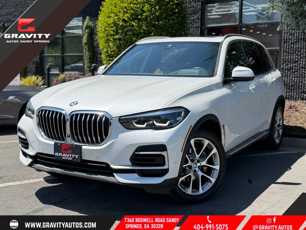 White 2023 BMW X5 xDrive40i for sale in Sandy Springs, GA