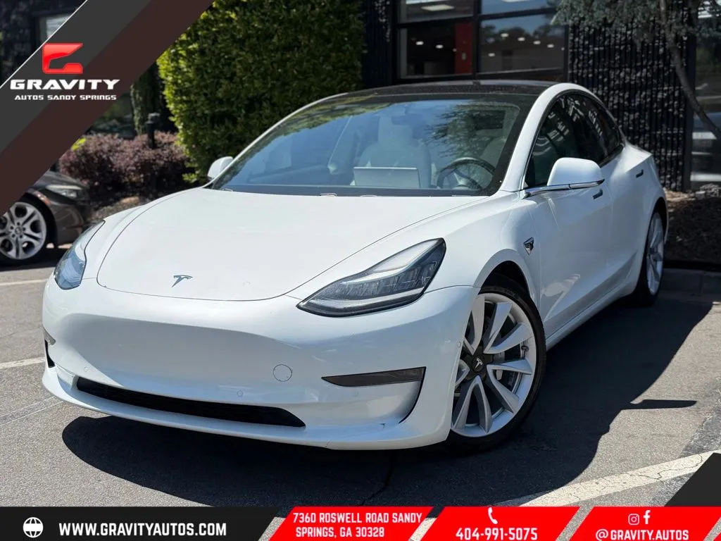 White 2018 Tesla Model 3 Long Range for sale in Sandy Springs, GA