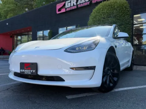 Photos of 2021 Tesla Model 3 Standard Range Plus for sale in Sandy Springs, GA at Gravity Autos Sandy Springs