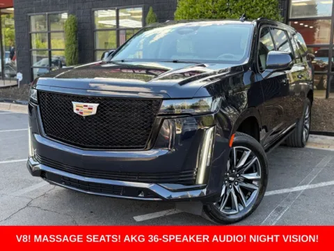 Blue 2021 Cadillac Escalade ESV Sport Platinum for sale in Sandy Springs, GA