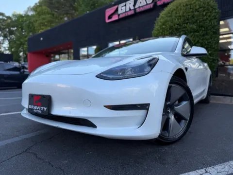 Photos of 2021 Tesla Model 3 Standard Range Plus for sale in Sandy Springs, GA at Gravity Autos Sandy Springs