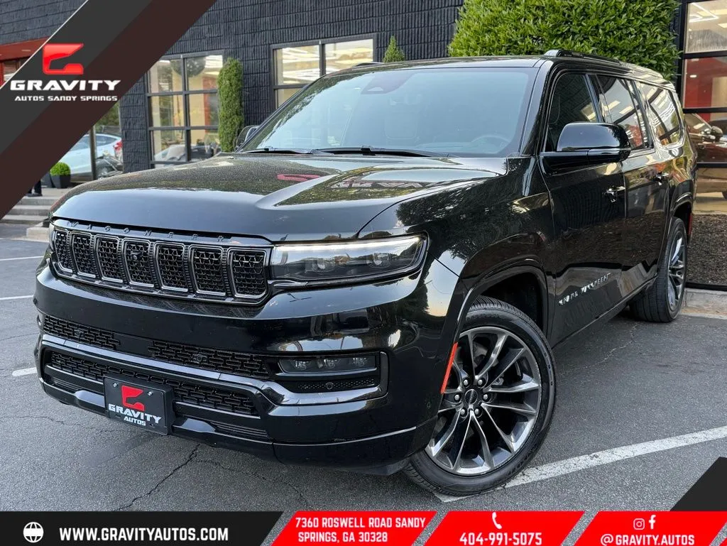 Black 2024 Jeep Grand Wagoneer L Series II for sale in Sandy Springs, GA