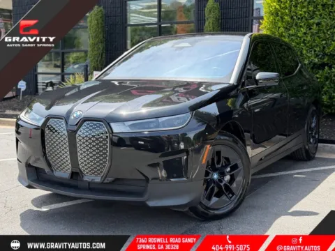 Black 2024 BMW iX xDrive50 for sale in Sandy Springs, GA