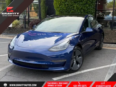 Blue 2023 Tesla Model 3 for sale in Sandy Springs, GA