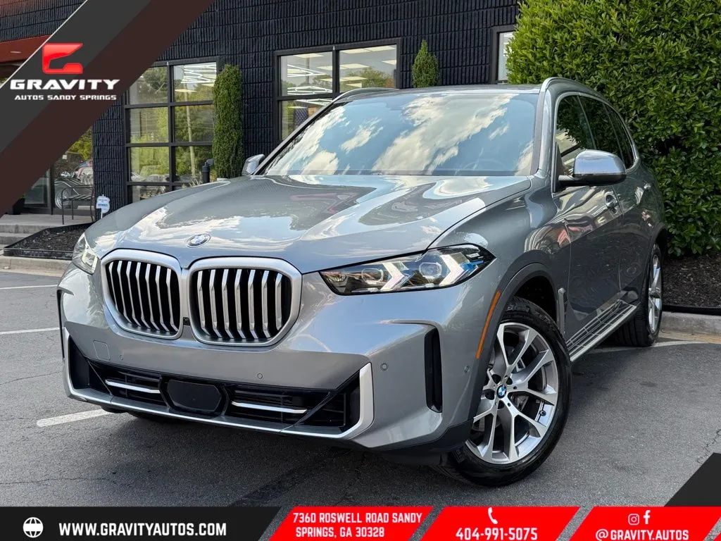Gray 2025 BMW X5 xDrive40i for sale in Sandy Springs, GA