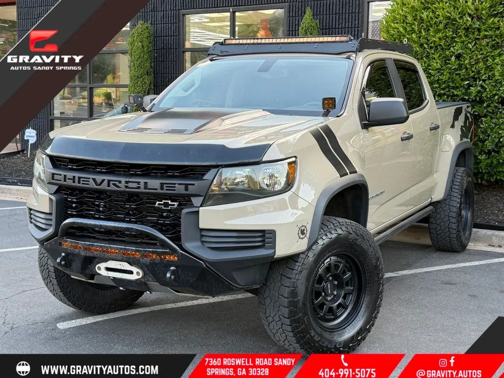 Beige 2021 Chevrolet Colorado ZR2 for sale in Sandy Springs, GA