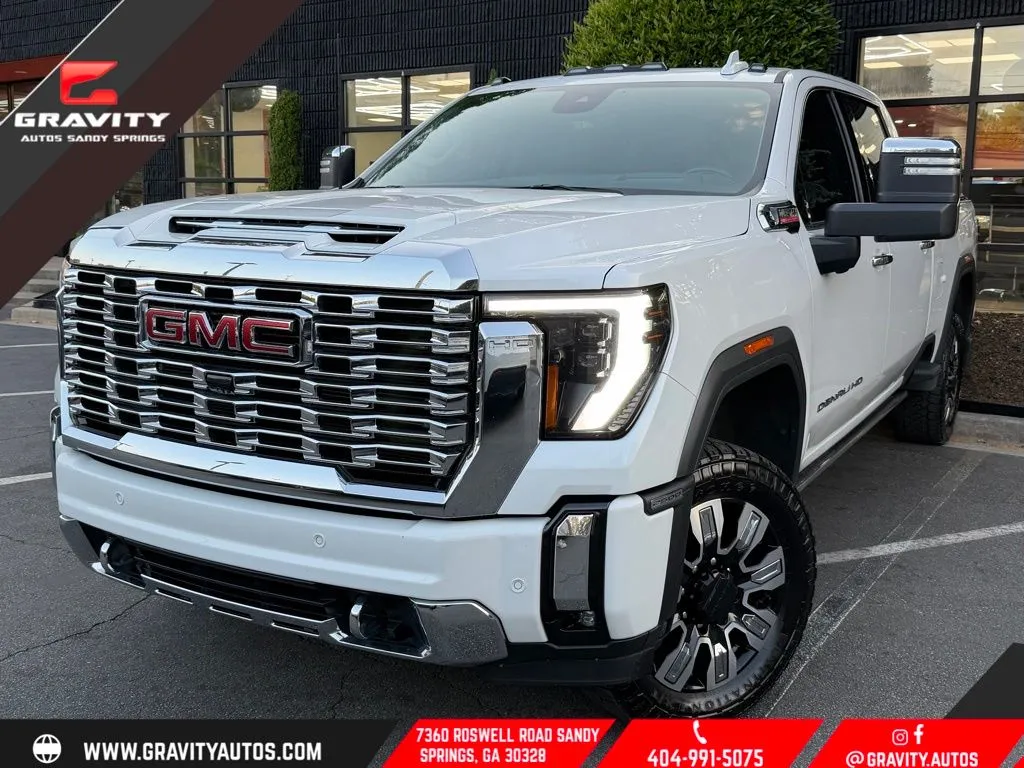 White 2024 GMC Sierra 2500HD Denali for sale in Sandy Springs, GA