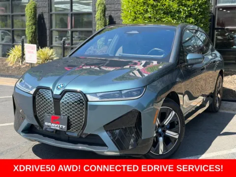 Blue 2023 BMW iX xDrive50 for sale in Sandy Springs, GA