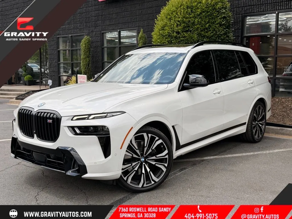 White 2024 BMW X7 M60i for sale in Sandy Springs, GA