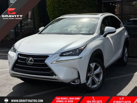 White 2017 Lexus NX 200t for sale in Sandy Springs, GA