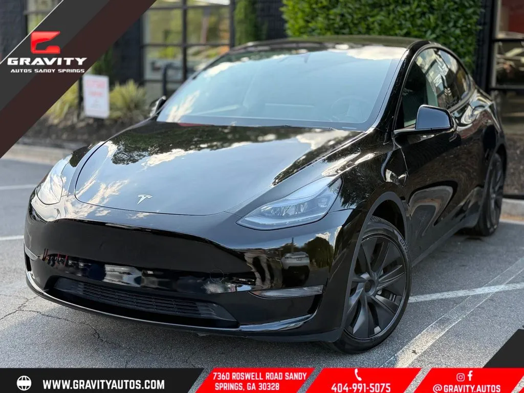 Blue 2025 Tesla Model Y Long Range for sale in Sandy Springs, GA