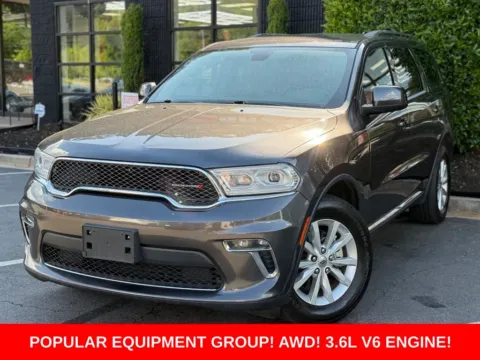Gray 2021 Dodge Durango SXT Plus for sale in Sandy Springs, GA