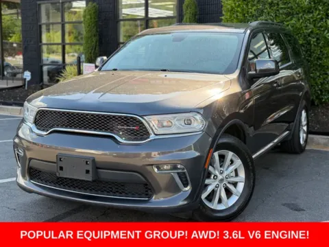 Gray 2021 Dodge Durango SXT Plus for sale in Sandy Springs, GA