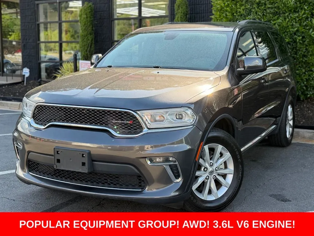 Gray 2021 Dodge Durango SXT Plus for sale in Sandy Springs, GA