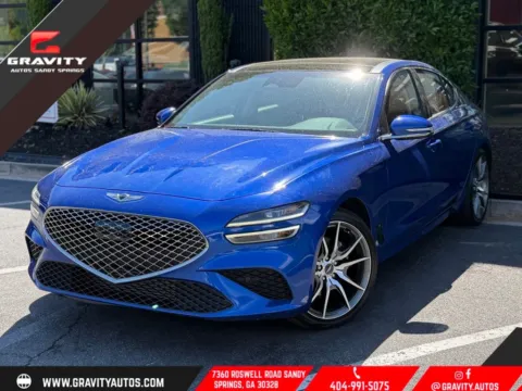 Blue 2022 Genesis G70 2.0T for sale in Sandy Springs, GA