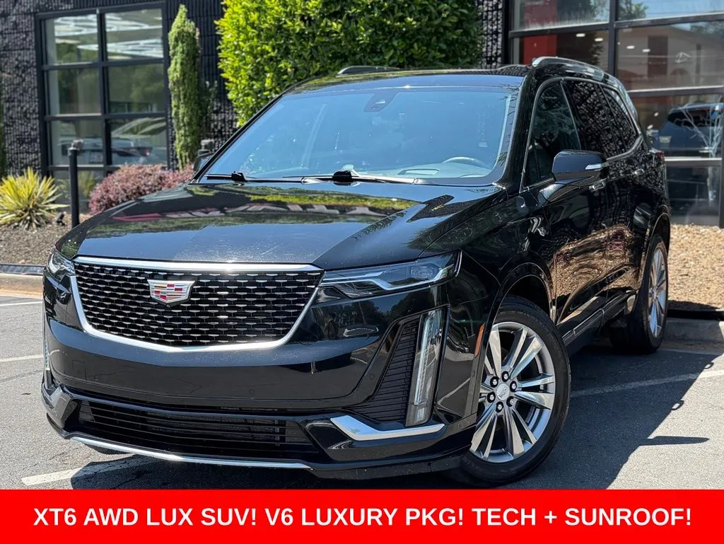 Black 2024 Cadillac XT6 Premium Luxury for sale in Sandy Springs, GA