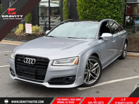 Silver 2017 Audi A8 L 3.0T for sale in Sandy Springs, GA