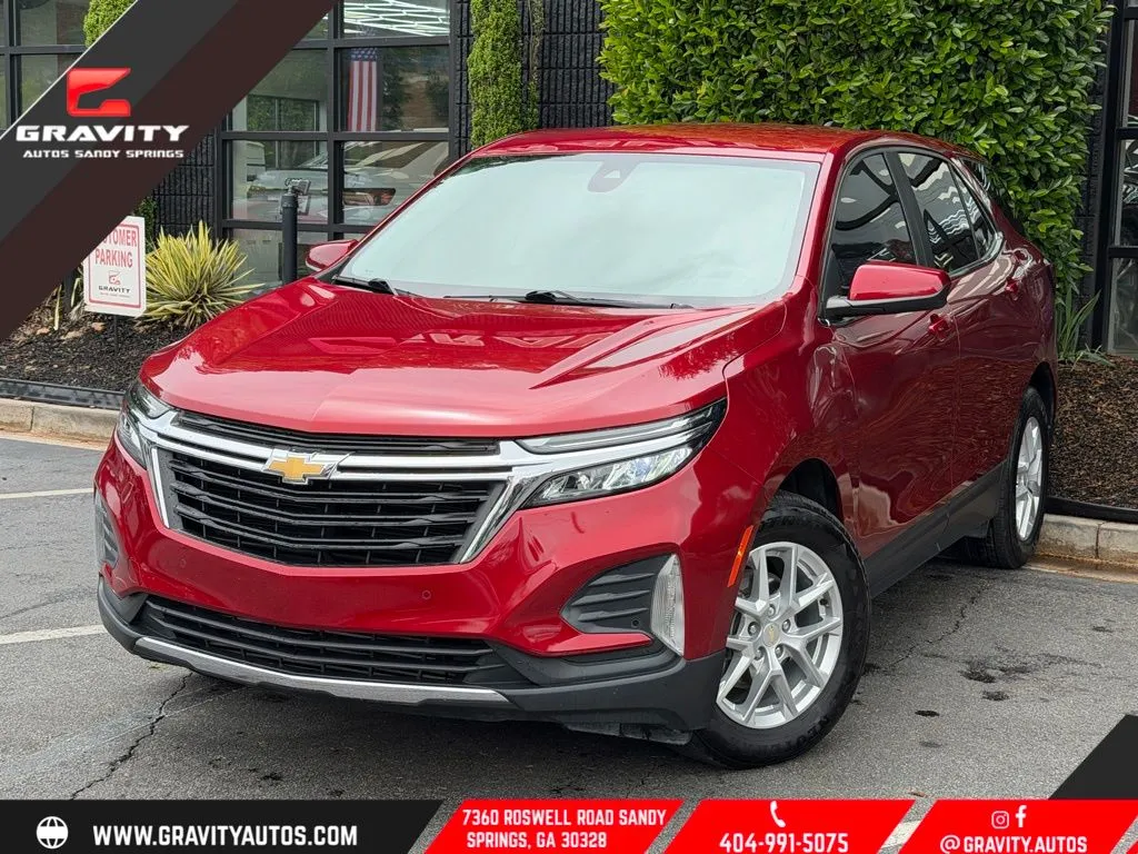 Red 2022 Chevrolet Equinox LT for sale in Sandy Springs, GA
