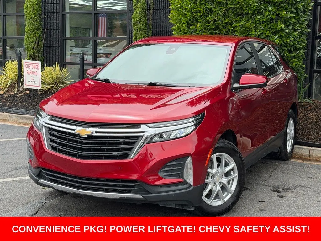 Red 2022 Chevrolet Equinox LT for sale in Sandy Springs, GA