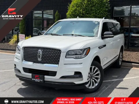White 2024 Lincoln Navigator L Premiere for sale in Sandy Springs, GA