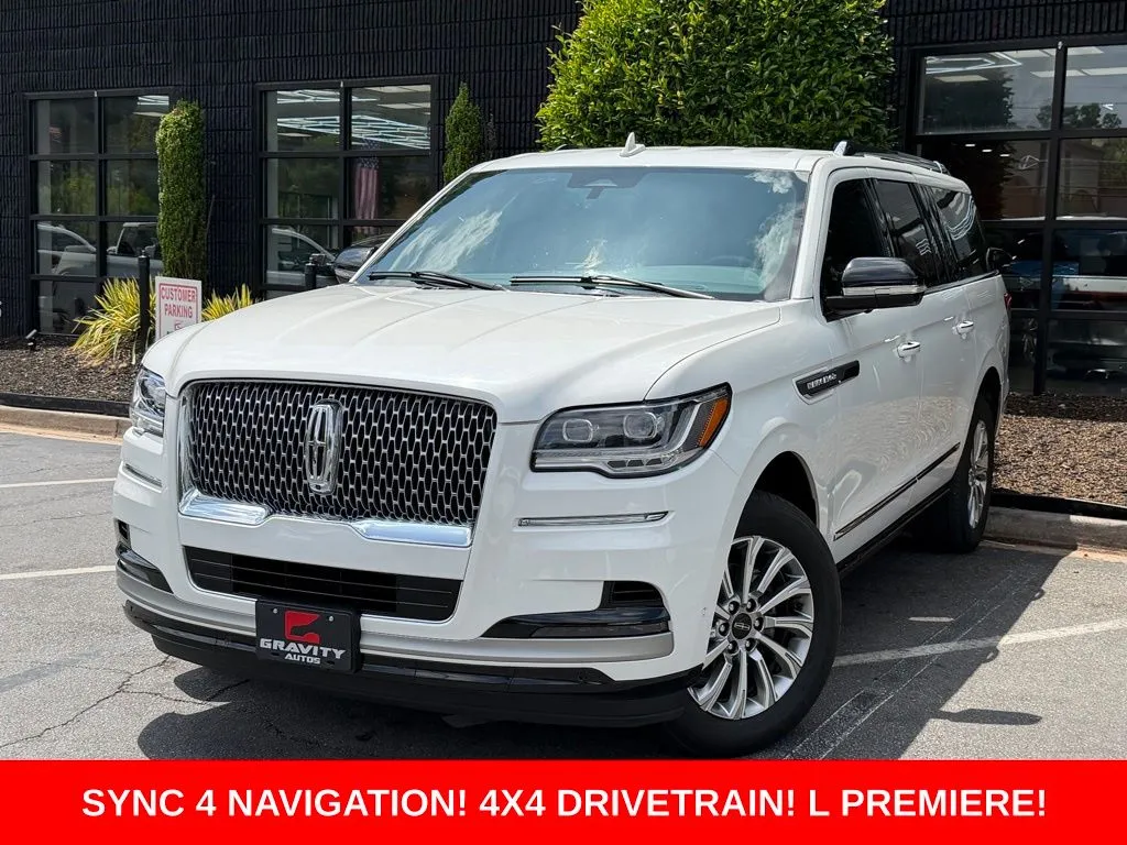 White 2024 Lincoln Navigator L Premiere for sale in Sandy Springs, GA
