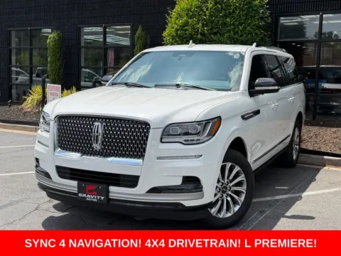 White 2024 Lincoln Navigator L Premiere for sale in Sandy Springs, GA