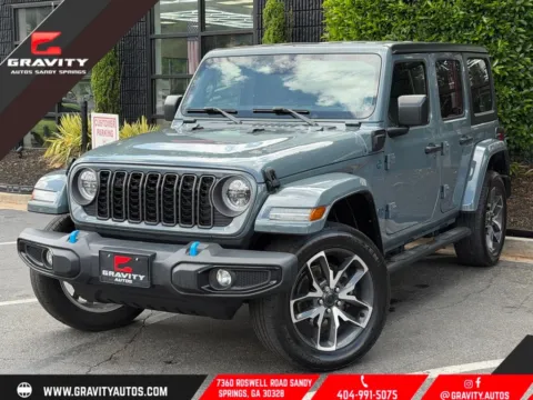 Gray 2024 Jeep Wrangler Sport S 4xe for sale in Sandy Springs, GA