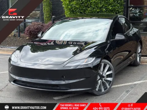Black 2025 Tesla Model 3 Long Range for sale in Sandy Springs, GA