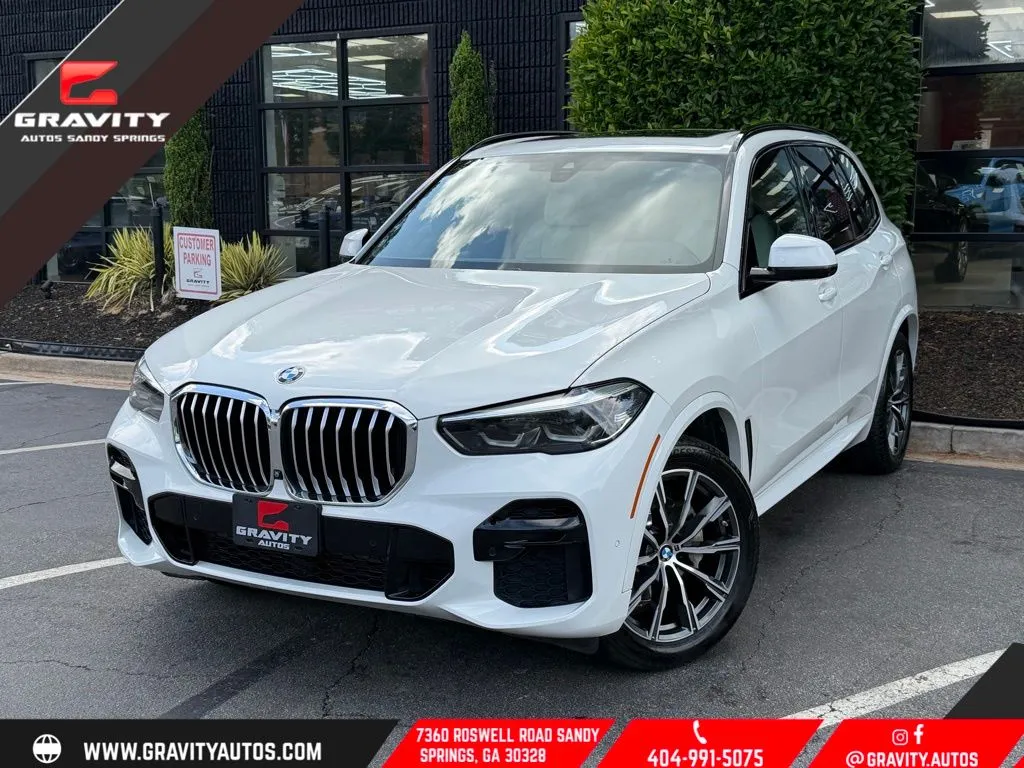 White 2022 BMW X5 xDrive40i for sale in Sandy Springs, GA